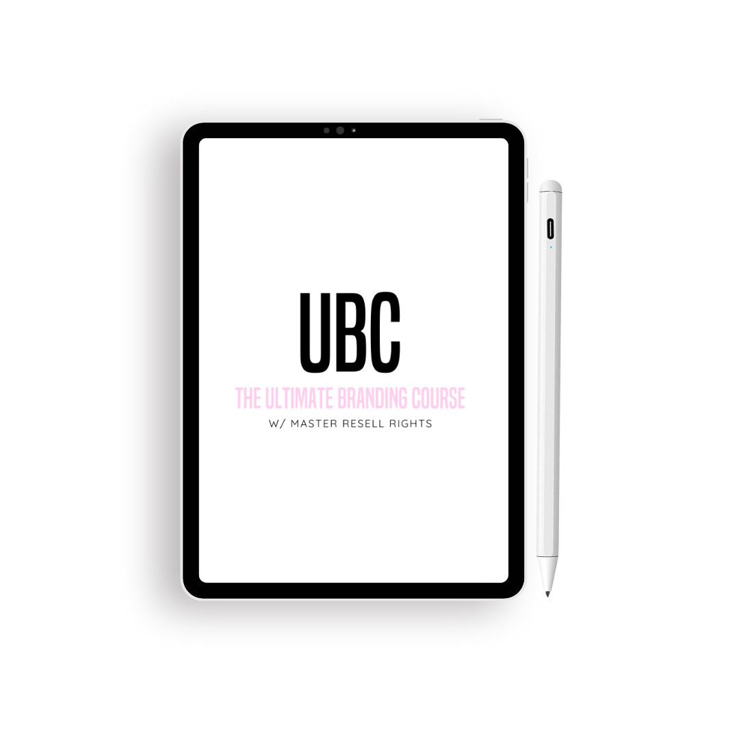 THE ULTIMATE BRANDING COURSE | UBC